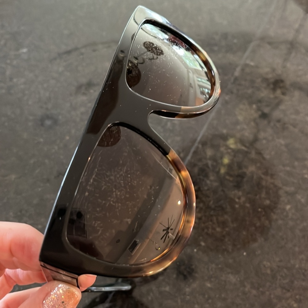 Celine Black and Tortoise Sunglasses - Picture 7 of 11
